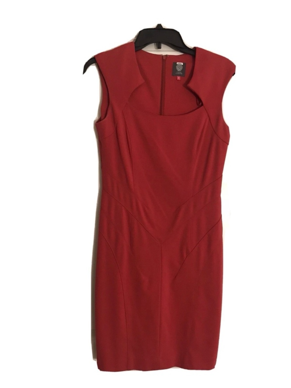 Vince Camuto Stretch Ponte Pink/Redish Dress